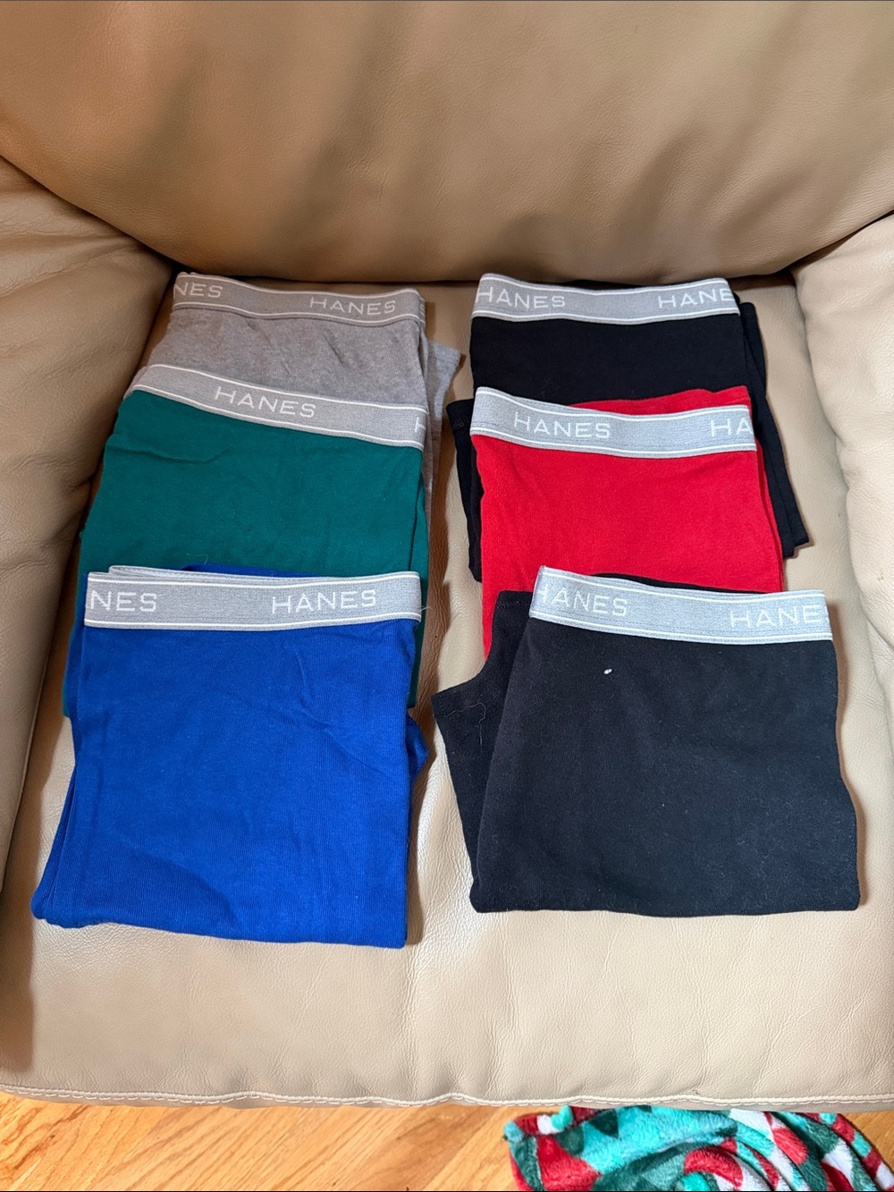 Hanes Men's Cotton Stretch Boxer Briefs - Multi Color Pack